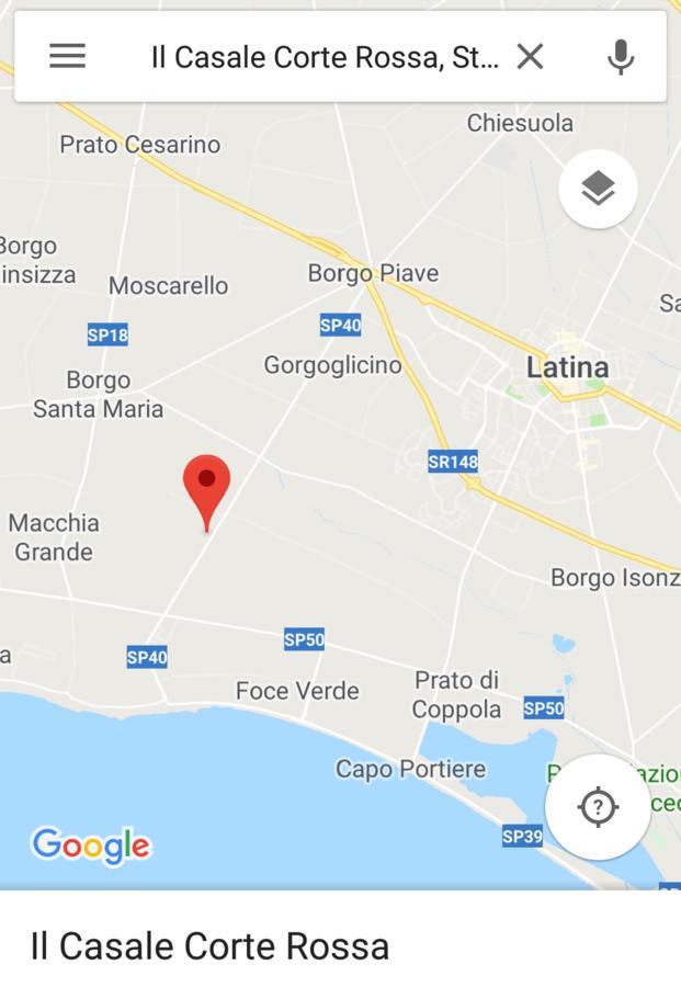 Il Casale Corte Rossa Латина Экстерьер фото